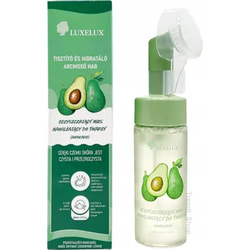 Čisticí pleťová pěna s avokádem Luxelux – hydratační