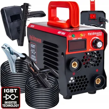 Svářečka Invertorová svářečka Heidmann 20-300 A 230 V 3,7 kVA