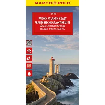 MARCO POLO Reisekarte Französische Atlantikküste 1:300.000