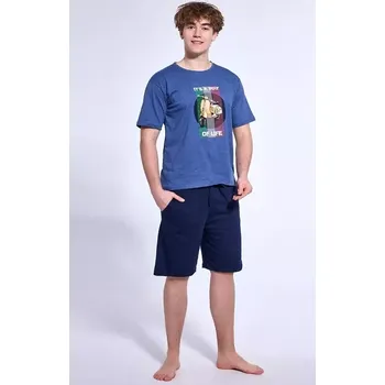 Chlapecké pyžamo Chlapecké pyžamo Cornette Fun Young Scooter 500/49 velikost 164