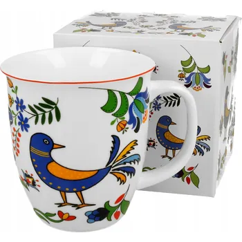 Hrnek Duo Ptačí Kašubský porcelán 650 ml