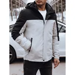 Pánská bunda DSTREET SVĚTLE ŠEDÁ XL