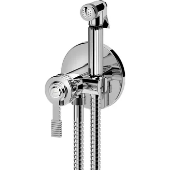 Sapho VERSI podomítková bidetová baterie se Stop sprškou, chrom RV013