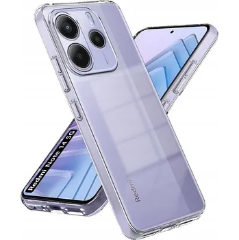Pouzdro na mobilní telefon POUZDRO ULTRA TENKÉ SLIM GUMA TPU SILIKON PRO XIAOMI REDMI NOTE 14 5G + SKLO