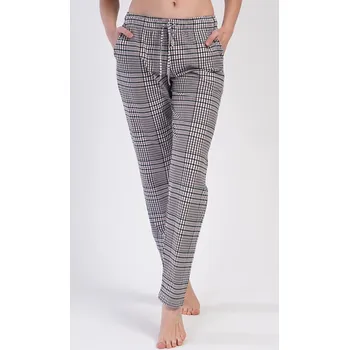 Dámské pyžamo Vienetta Dámské pyžamové kalhoty Carmen: lososová S