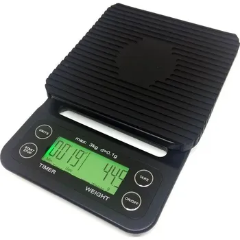 Kuchyňská váha Kuchyňská váha Kaffia 3/0,1 stříbrná/šedá 3 kg