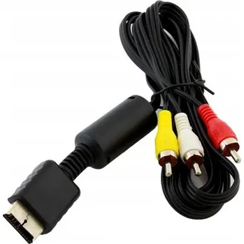 Audio kabel TV KABEL 3 CINCH KOMPOZITNÍ PRO PS3 PS2 AV HD ZVUK