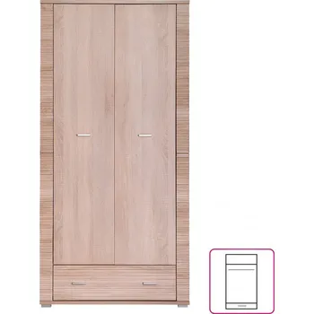 Šatní skříň Šatní skříň GRAND TYP 3 dub sonoma