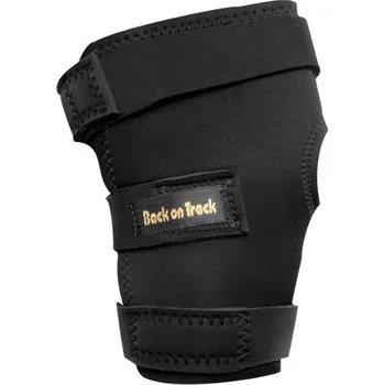 turistický návlek BACK ON TRACK Chránič hlezenní Back on Track, pravý, s otvorem, 1 kus, černý M