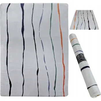 Koberec KOBEREC DEKORATIVNÍ PROTISKLUZOVÁ OCHRANNÁ PODLAHOVÁ PODLOŽKA 120x160 MĚKKÁ