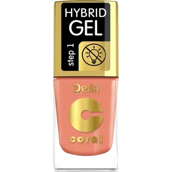 Lak na nehty DELIA Hybridní lak GEL 143 - Letní kolekce