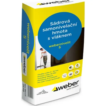 Samonivelační stěrka Weber Webernivelit S 25 kg