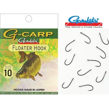 Rybářský háček Háček Gamakatsu s protihrotem, velikost 10, 10 ks