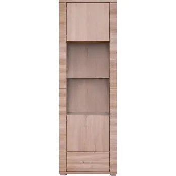 Knihovna Vitrína GRAND 5, dub sonoma