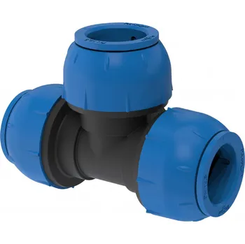 Vodovodní potrubí SICOMAT - Potrubní rozvody stlačeného vzduchu T-spojka SQ - 22 mm