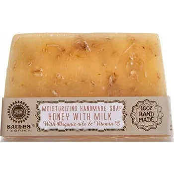 Mýdlo Glycerinové mýdlo extra jemné MED S MLÉKEM HONEY WITH MILK 80g