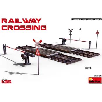 Plastikový model 1:35 Railway Crossing