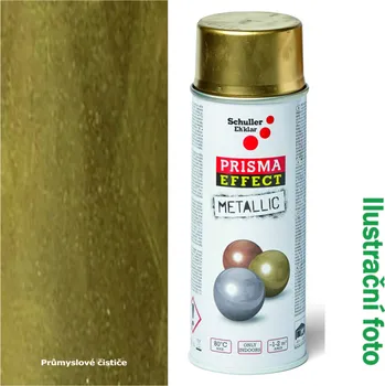 Barva ve spreji Schuller Eh'klar Sprej zlatý metalický 400ml, pouze interiér , PRISMA COLOR 91043