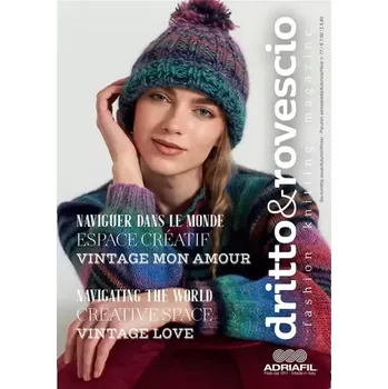 Časopis Dritto & Rovescio 77 (Časopis s návody Adriafil č.77)