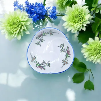 Miska trojlístek 7,3cm Nature cibulák Český porcelán Dubí