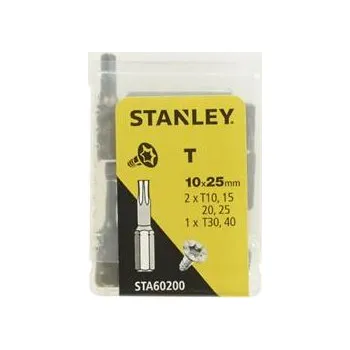 Bit Stanley 10dílná sada šroubovacích bitů Torx