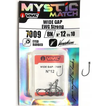 Rybářský háček Háčky na vodu, plovoucí háčky, protihroty VMC WIDE GAP 10 ks