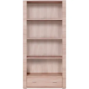 regál Policový regál GRAND typ 7 se zásuvkou, dub sonoma