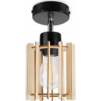 Nástěnné svítidlo Nástěnné svítidlo Light Home béžové, černé E27 60 W