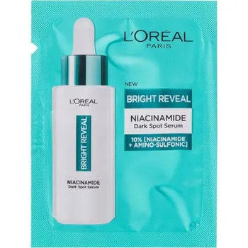 Pleťové sérum L'Oreal Bright Reveal Niacinamide sérum proti tmavým skvrnám proti pigmentovým skvrnám 1 ml