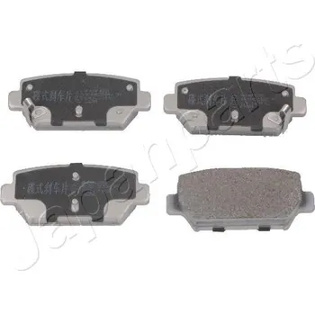 Brzdová destička Sada brzdových destiček, kotoučová brzda JAPANPARTS PP-516AF