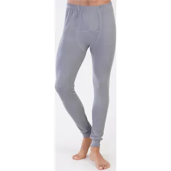 Pánské pyžamo Vienetta MAN Pánské thermo kalhoty Adam: šedá L