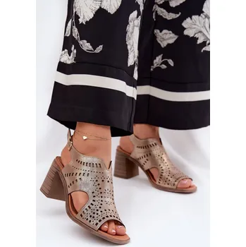 Dámské sandále Sandály na podpatku model 211364 Step in style 41