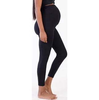 Dámské pyžamo Vienetta Dámské mateřské elastické kalhoty Julie: černá XXL