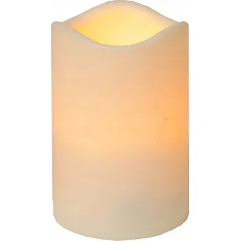 Svíčka LED svíčka plastová PAUL béžová 11,5 cm IP44