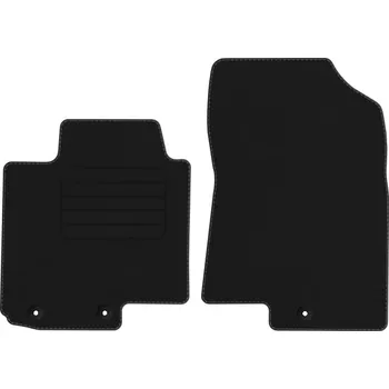 autokoberec Kobercové rohožky Edecor velurové 2 ks