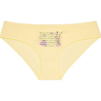 Kalhotky Donella Dámské kalhotky Iva: žlutá L