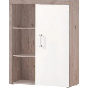 Šatní skříň Skříňka CHERIS 3, san marino/cream