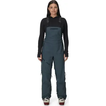 Snowboardové kalhoty Dámské kalhoty Spyder Solitaire Bib Shell Pants Slate Blue 38SD465401-SLB 25/26