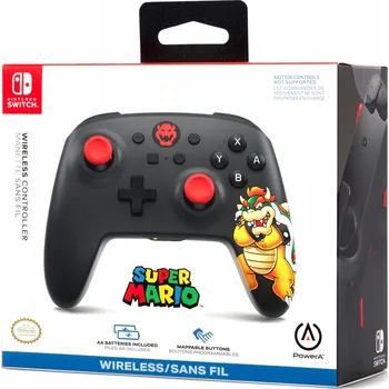 Gamepad Bezdrátový ovladač PowerA SWITCH King Bowser