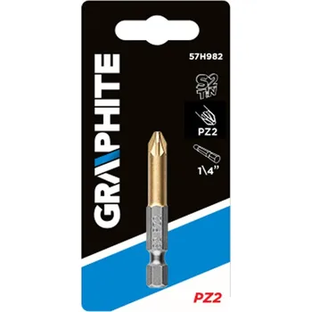 Bit Šroubovací bit PZ2 x 50 mm GRAPHITE