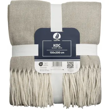 deka Deka Captain Mike polyester 150 cm x 200 cm šedá