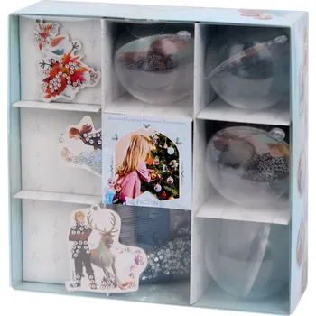 Vánoční dekorace Disney Diamantové vánoční baňky Ledové Království