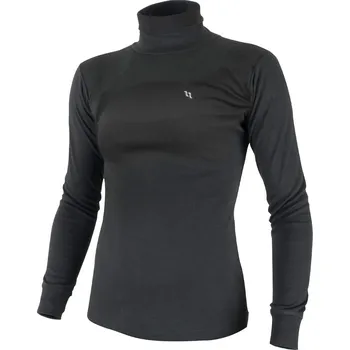 Dámský svetr BACK ON TRACK Svetr Polo s rolákem Back on Track, dámský, černý XXL