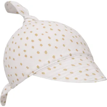 Šátek Inf Mušelínový šátek na hlavu s kšiltem - bílá