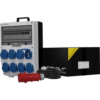 Rozvaděč Staveništní rozvaděč s kabelem TD-S/FI SKH 8x230V Mennekes Doktorvolt