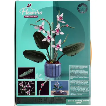 ostatní stavebnice Stavebnice Butterfly Orchidej 10113 711 ks