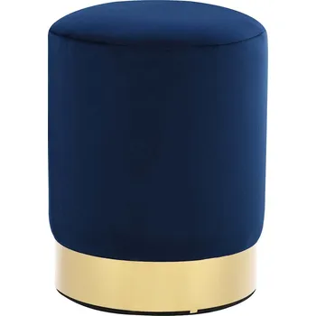 Stolička ZBXL Stolička modrá a zlatá samet 28 x 36 cm