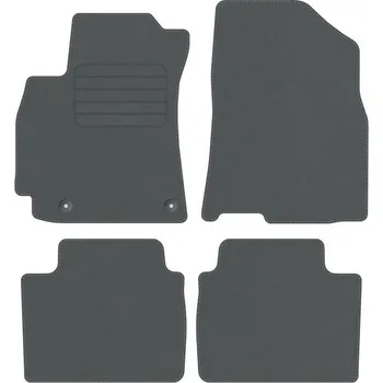 autokoberec Kobercové rohože Edecor velurové 4 ks