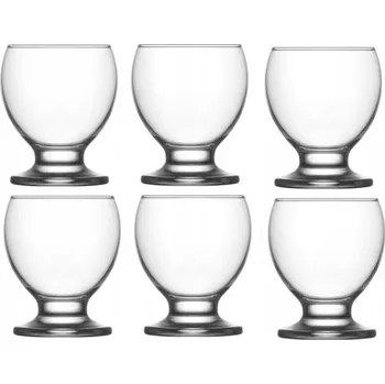 Sklenice LAV NECTAR Sada 6 zmrzlinových pohárů / misek na dezerty 215 ml poháry