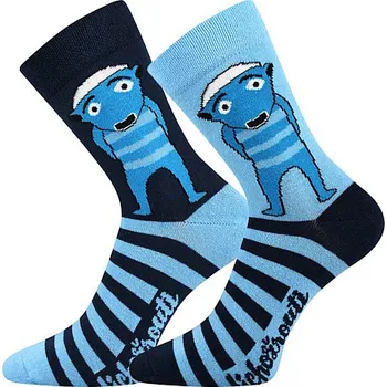 Pánské ponožky LI00 pánské barevné ponožky k filmu Lichožrouti - vzor HIHLÍK (Boma ponožky LICHOŽROUTI P Vzor Hihlík)